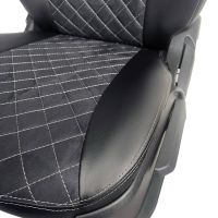 Чехлы Алькантара на Renault Arkana Чехлы Алькантара на Renault Arkana