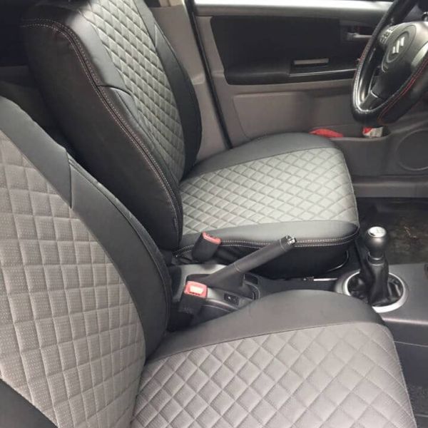 Чехлы Автопилот на Suzuki SX4 хэтчбек 2006-2014 г.в. Чехлы Автопилот на Suzuki SX4 хэтчбек 2006-2014 г.в.