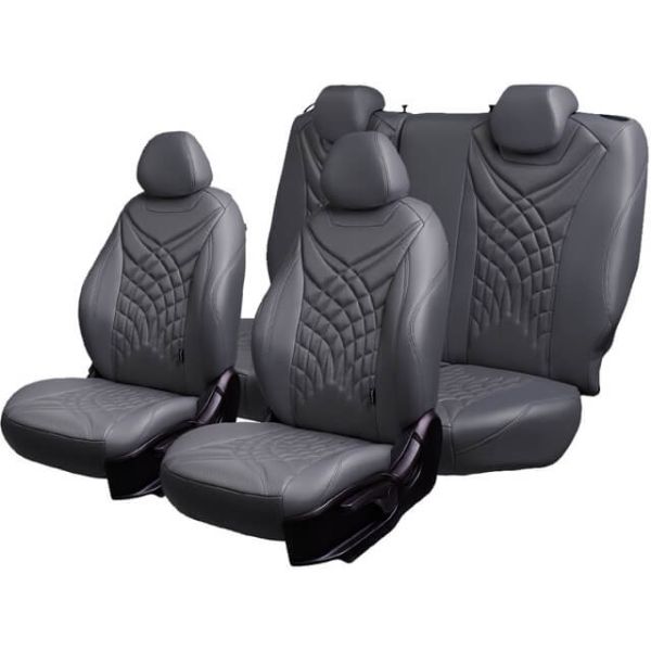 Чехлы Премиум Экокожа Байрон Президент|Жук на Renault Fluence 2009-2017 г.в.