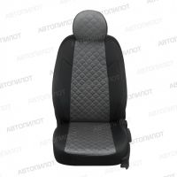 Чехлы Автопилот Алькантара Ромб на Mitsubishi Space Star 1999-2005 г.в. Чехлы Автопилот Алькантара Ромб на Mitsubishi Space Star 1999-2005 г.в.