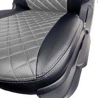 Чехлы Экокожа Ромб на Datsun on-Do (2014+) Чехлы Экокожа Ромб на Datsun on-Do (2014+)