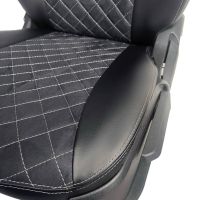 Чехлы Алькантара на Renault Arkana Чехлы Алькантара на Renault Arkana